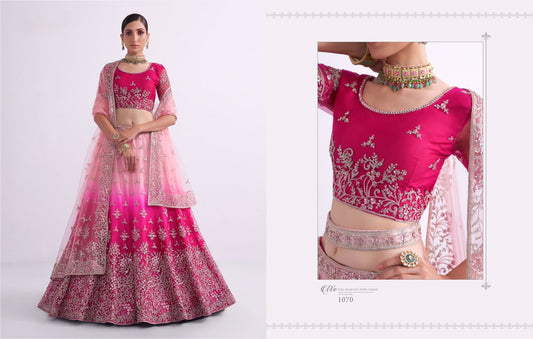 Net Lehenga with Blouse