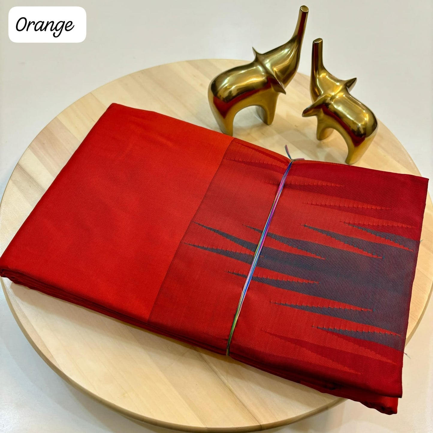 Soft Silk Temple Border Saree