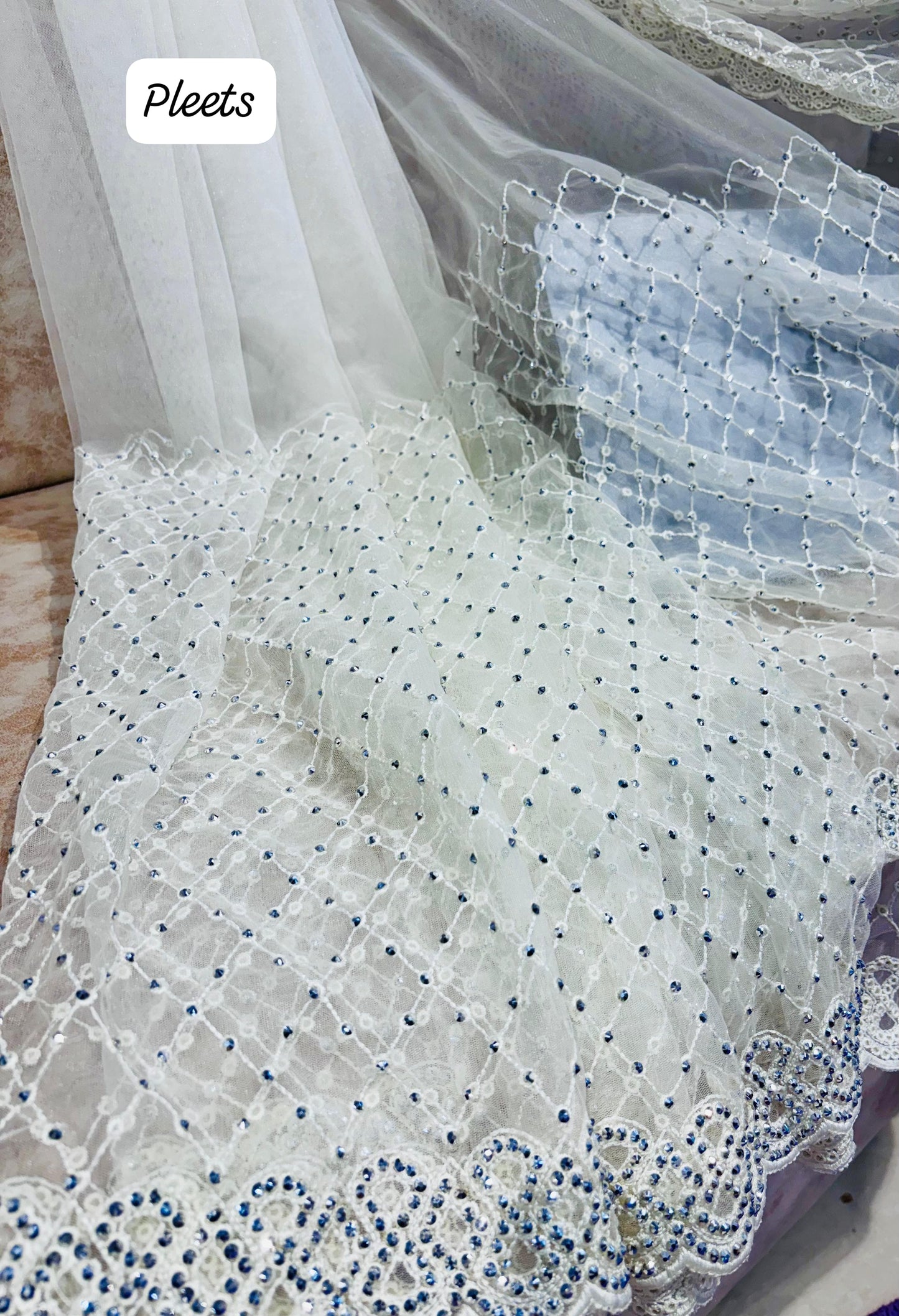 Premium Net Designer Saree