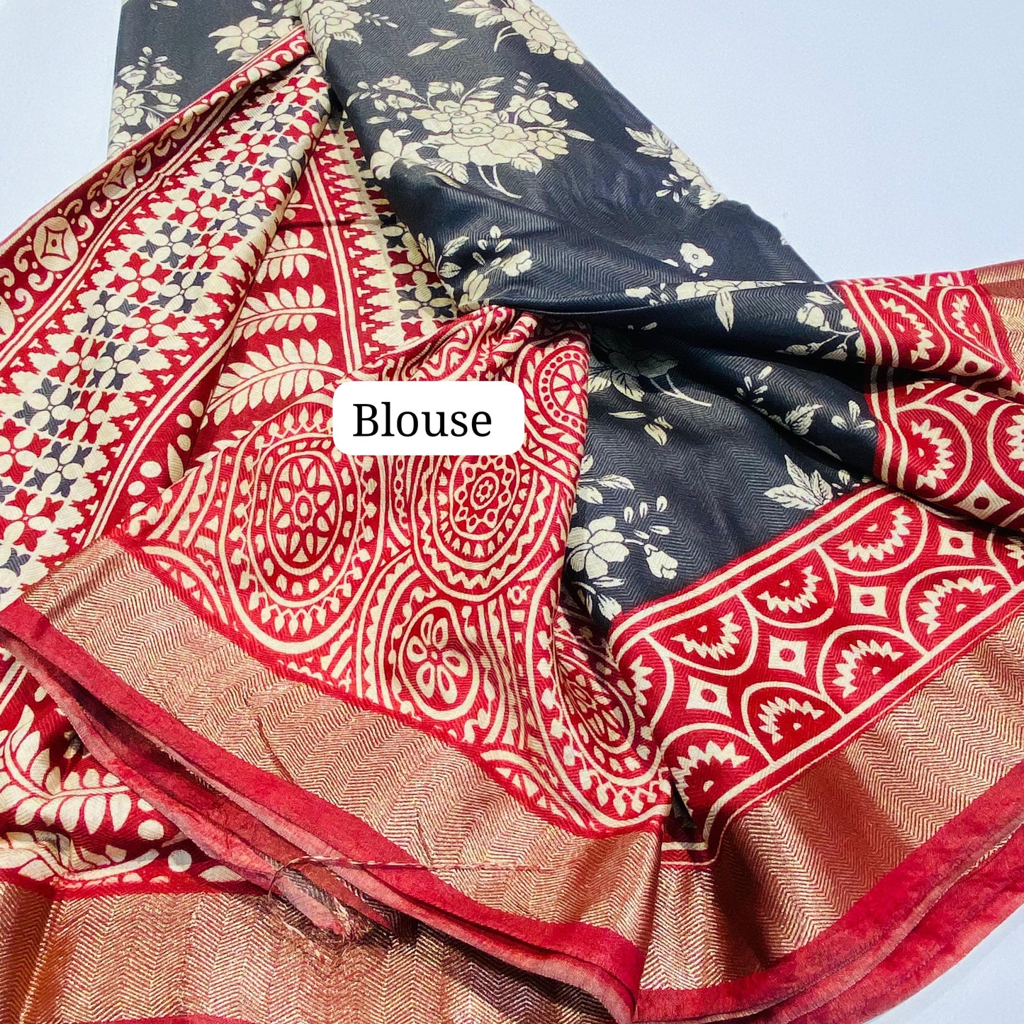 Pashmina Chanderi Silk Cotton Saree