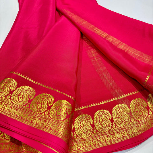 Pure Mysore Silk Saree