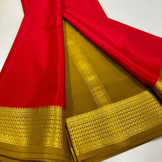 Pure Mysore Silk Saree