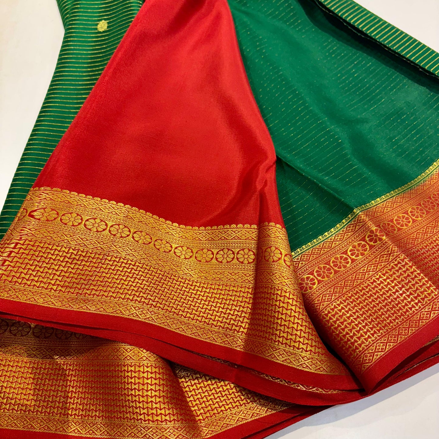 Pure Mysore Silk Saree
