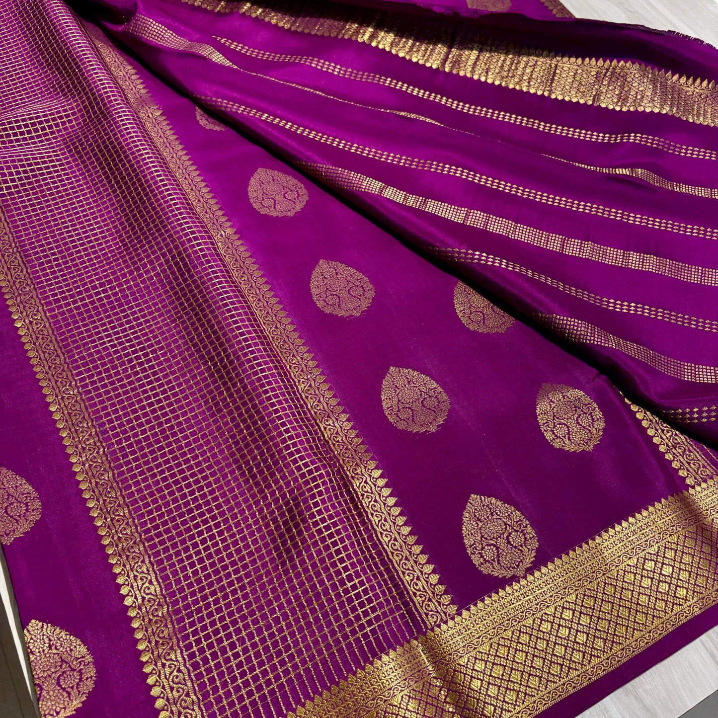 Pure Mysore Silk Saree