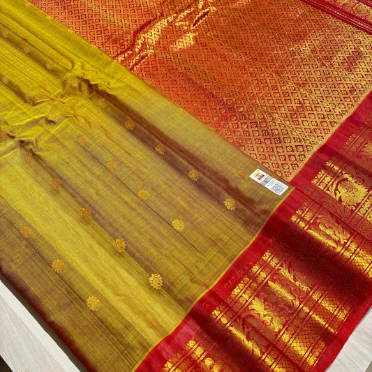 Pure Silk Gadwal Saree