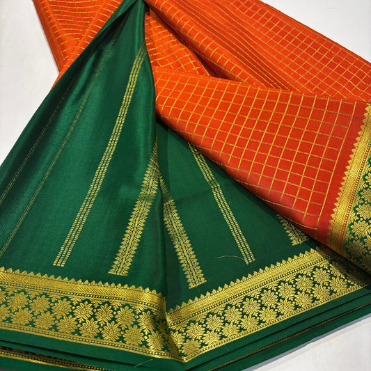 Pure Mysore Silk Saree