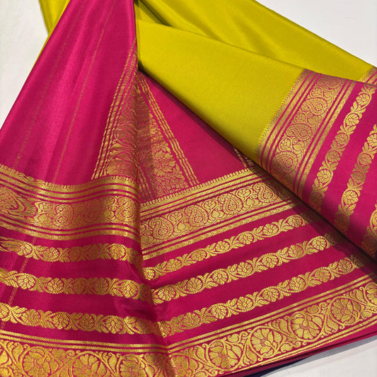 Pure Mysore Silk Saree