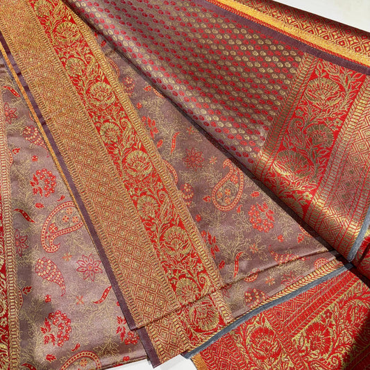 Soft Silk Kanchi Brocade Saree