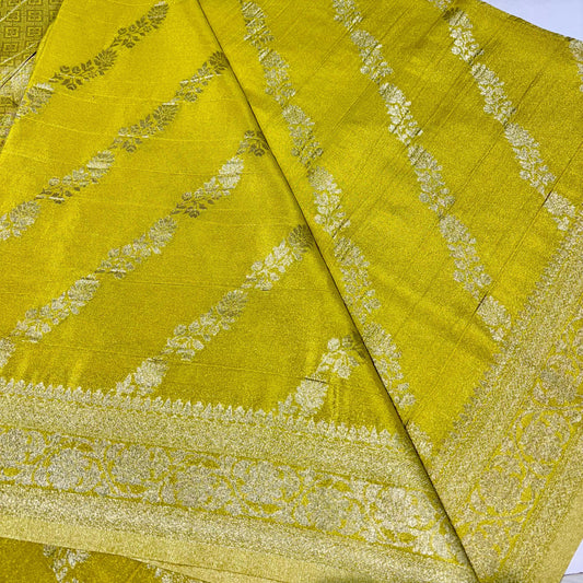 Banarasi Zari Crepe Saree
