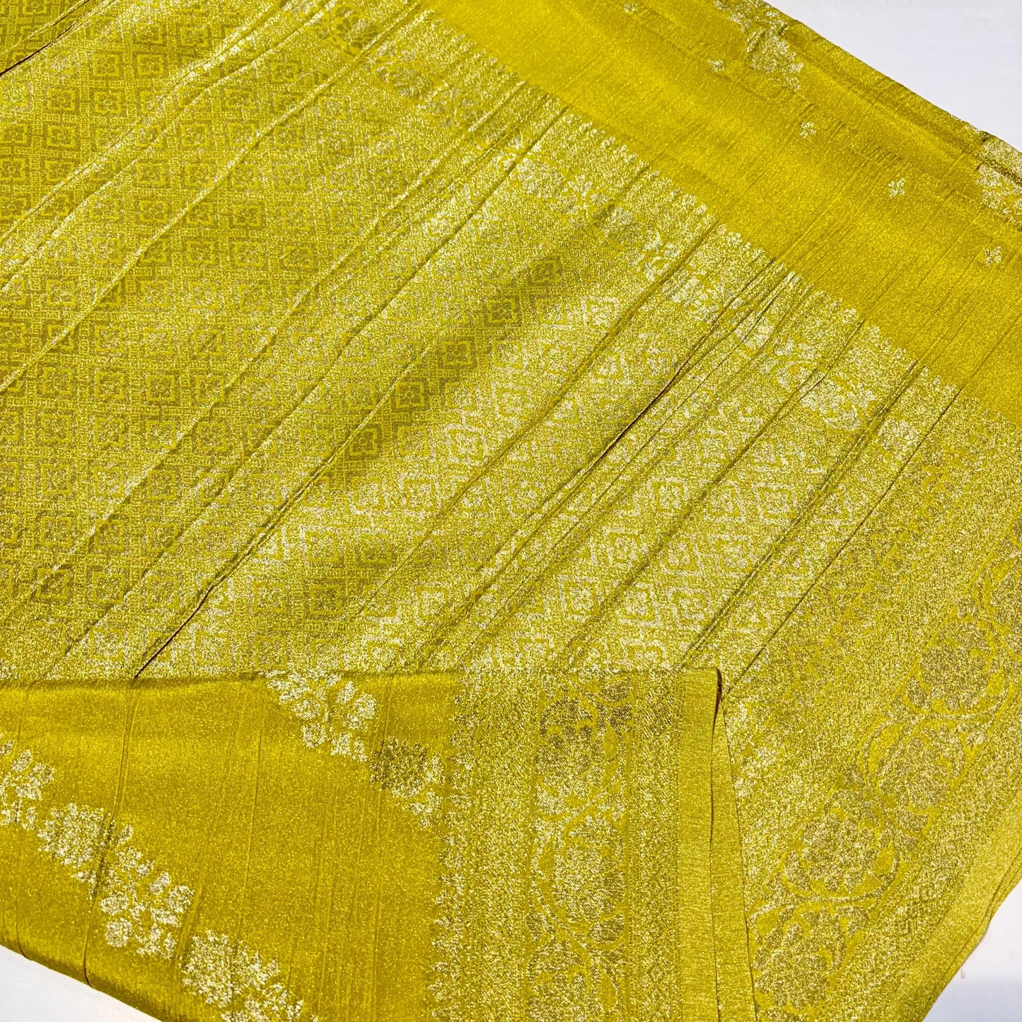 Banarasi Zari Crepe Saree