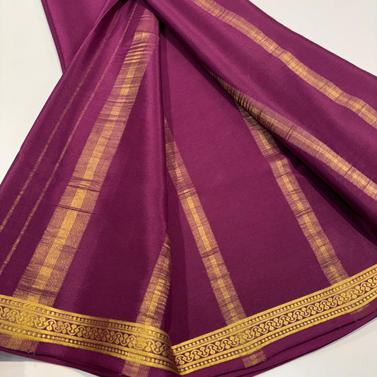 Pure Mysore Silk Saree