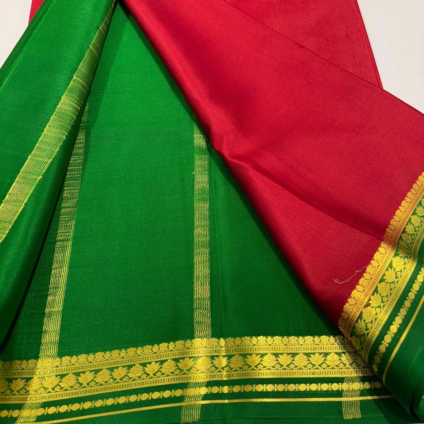 Light Weight Pure Mysore Silk Saree