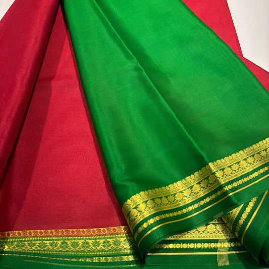 Light Weight Pure Mysore Silk Saree