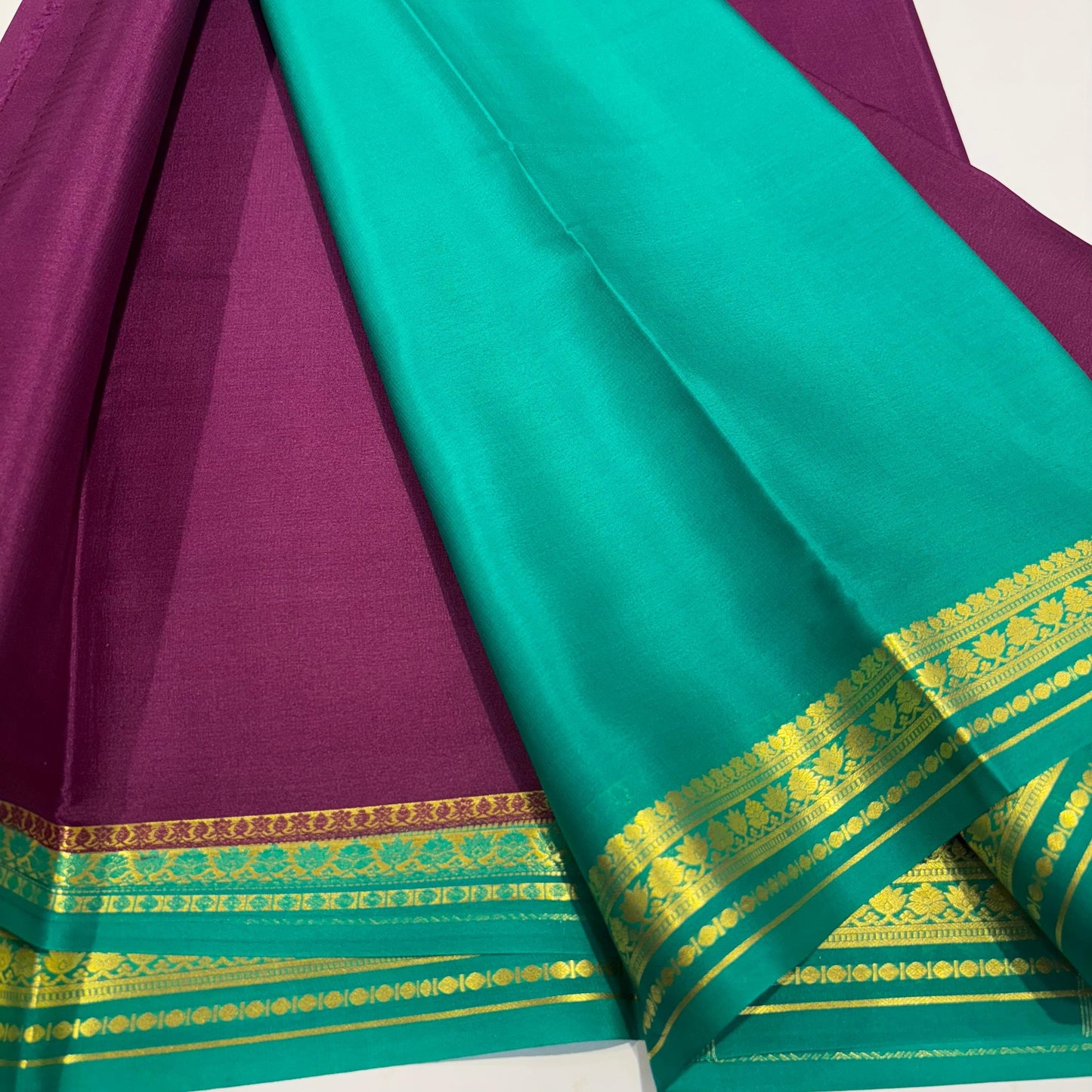 Light Weight Pure Mysore Silk Saree