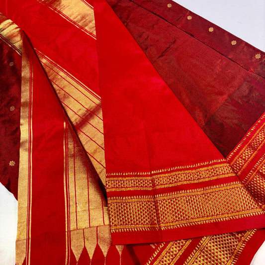 Pure Traditional ilkal Silk Saree