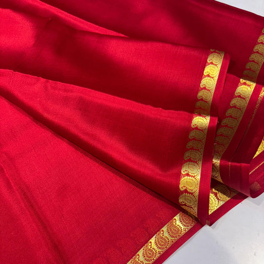 Pure Mysore Silk Saree