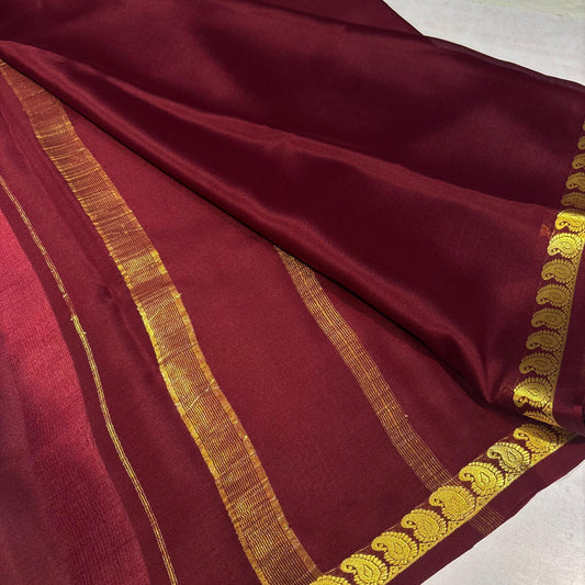 Pure Mysore Silk Saree