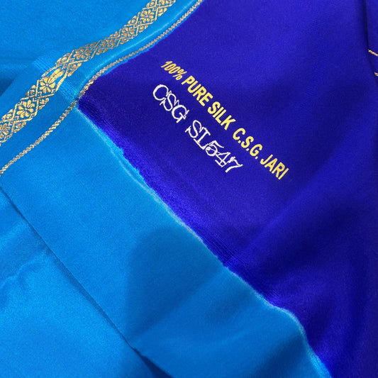 Pure Zari Mysore Silk Saree