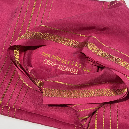 Pure Zari Mysore Silk Saree