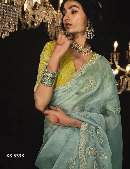 Pure Soft Dola Silk Saree