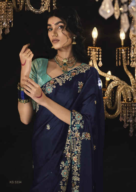 Pure Soft Dola Silk Saree