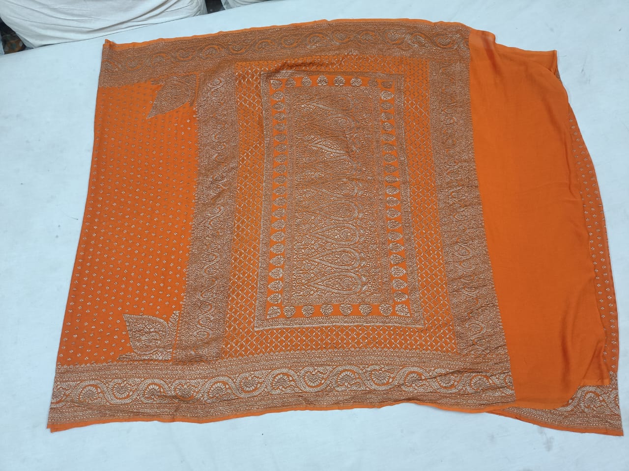 Banarasi Khaddi Chiffon Saree