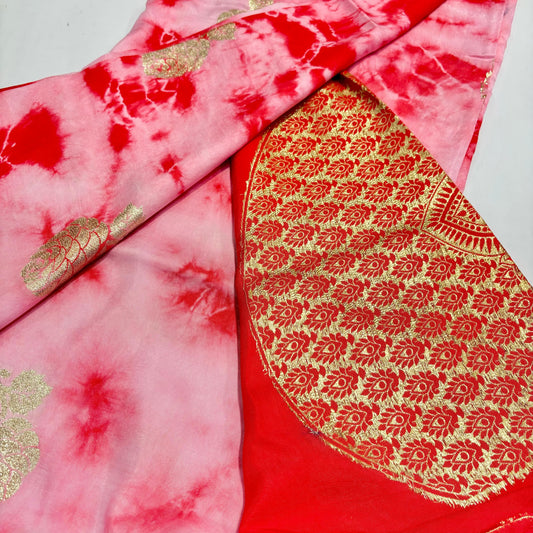 Pure Viscose Banaras Saree