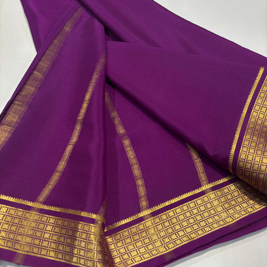Pure Mysore Silk Saree