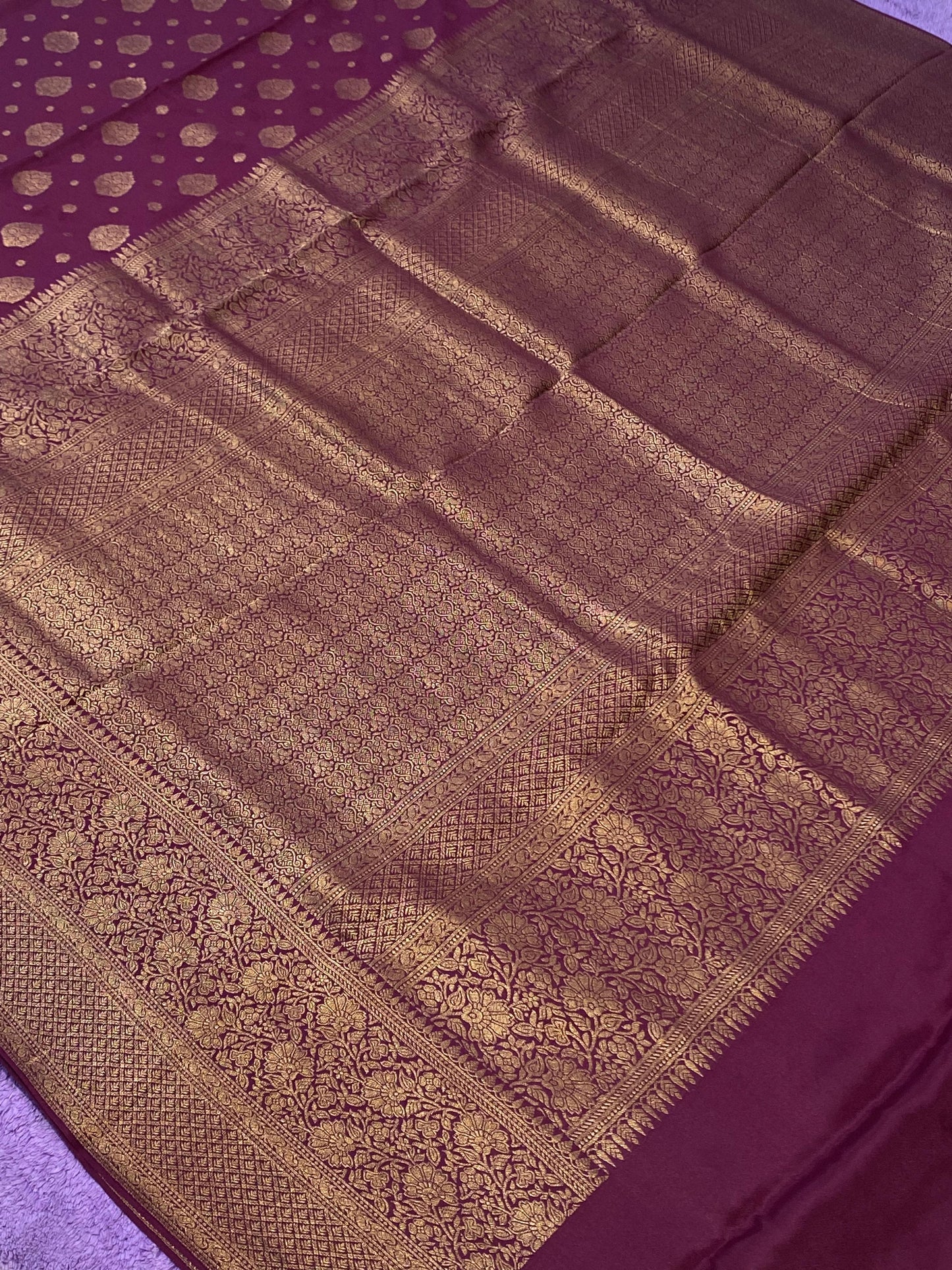 Brocade Mysore Silk Saree