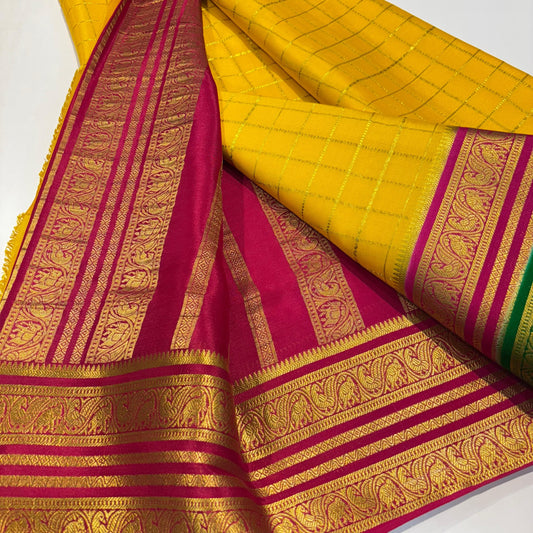 Pure Mysore Silk Saree