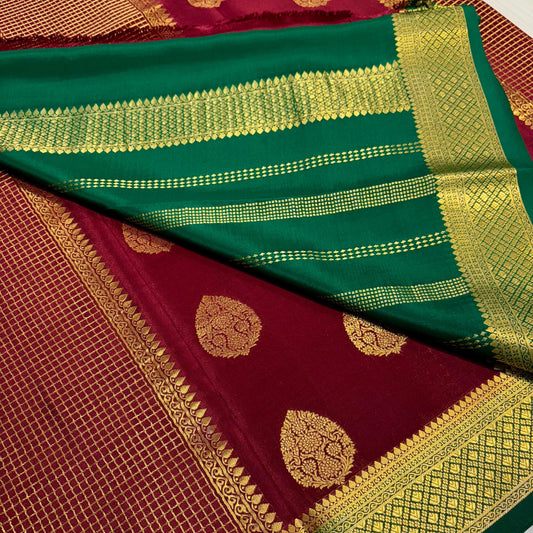 Pure Mysore Silk Saree