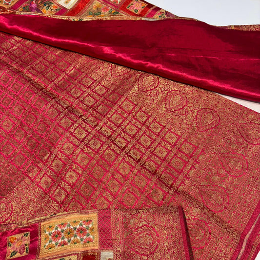 Banarasi Crepe Rangkat Saree