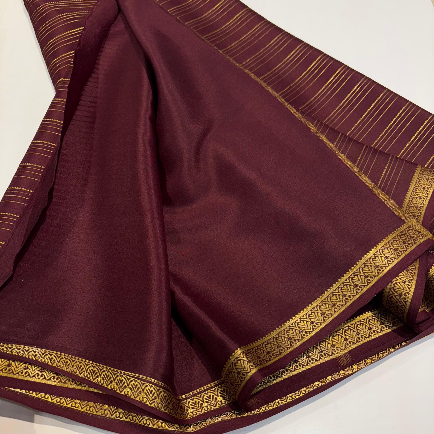 Pure Mysore Silk Saree