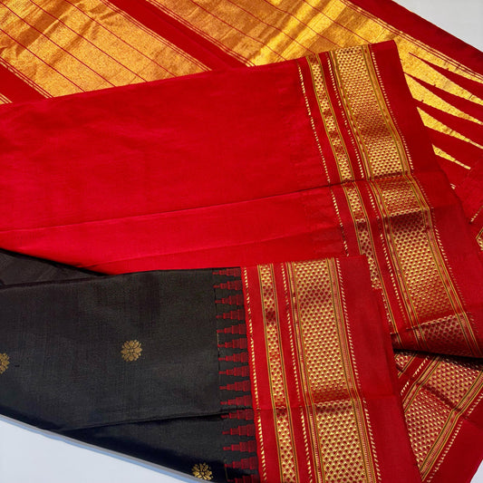 Pure Ilkal Silk Saree