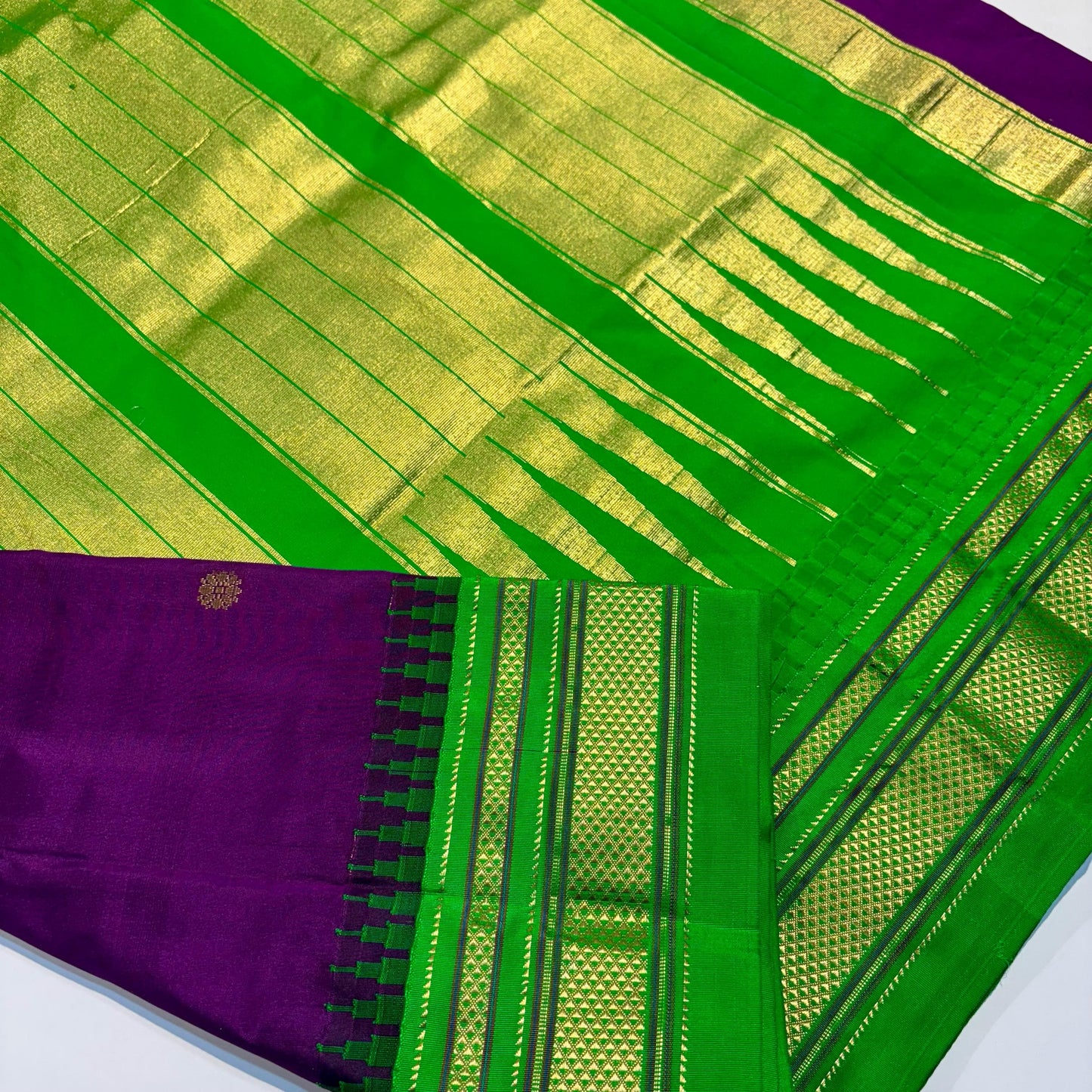 Pure Ilkal Silk Saree