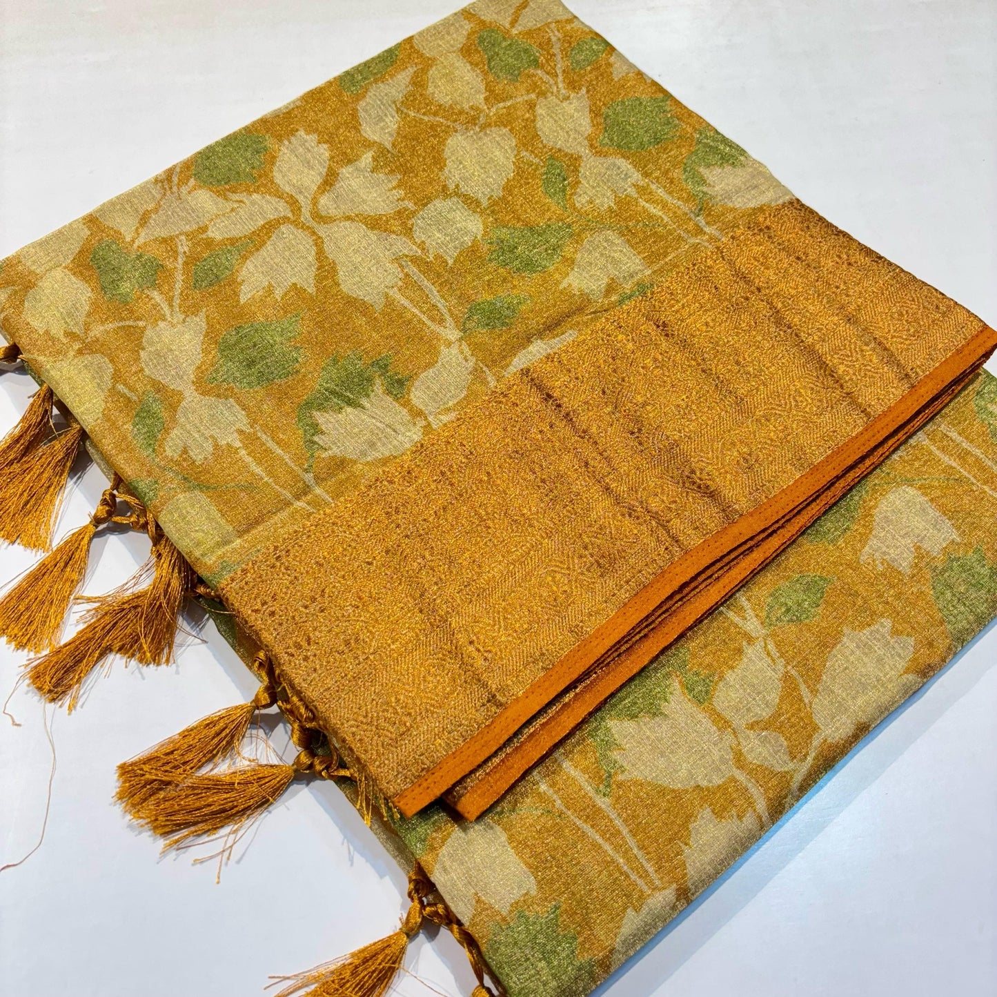 Printed Soft Tissue Saree