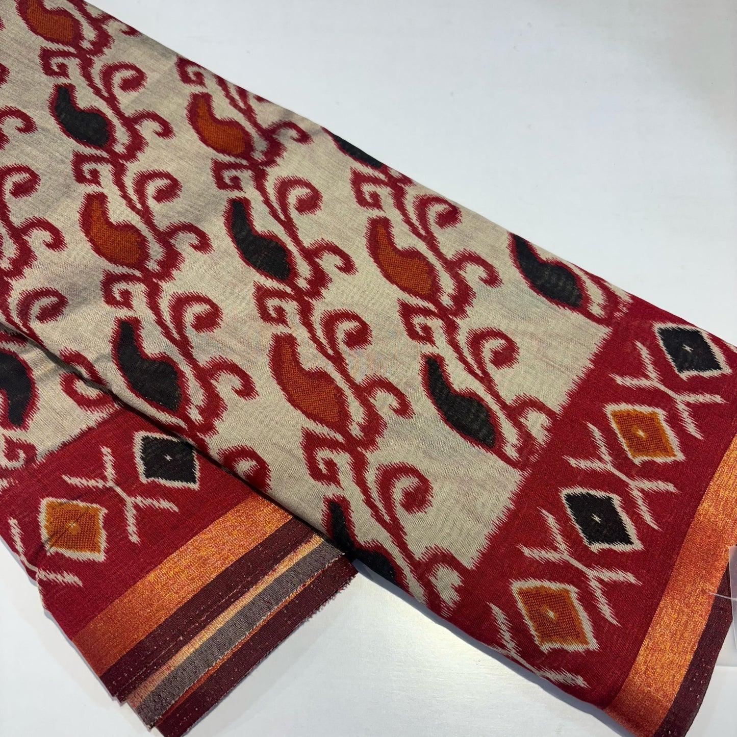 Printed Maslin Silk Cotton Saree