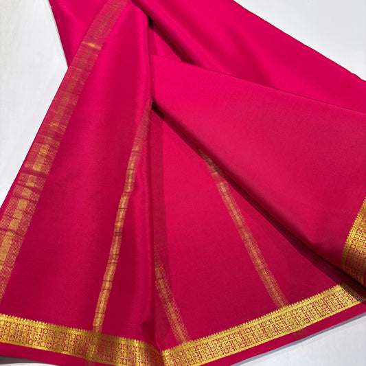 Pure Mysore Silk Saree