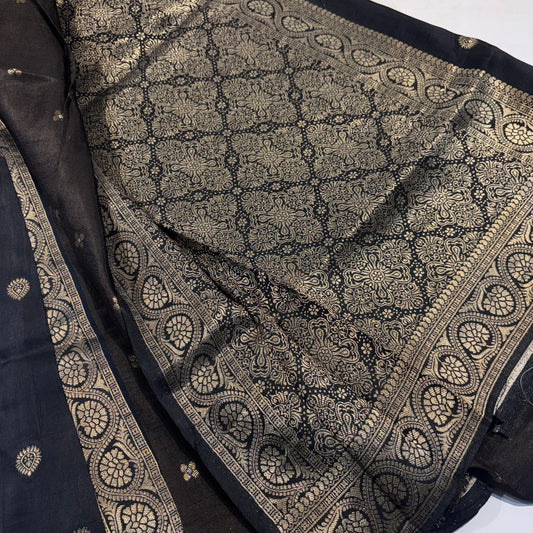 Printed Crepe Silk Saree