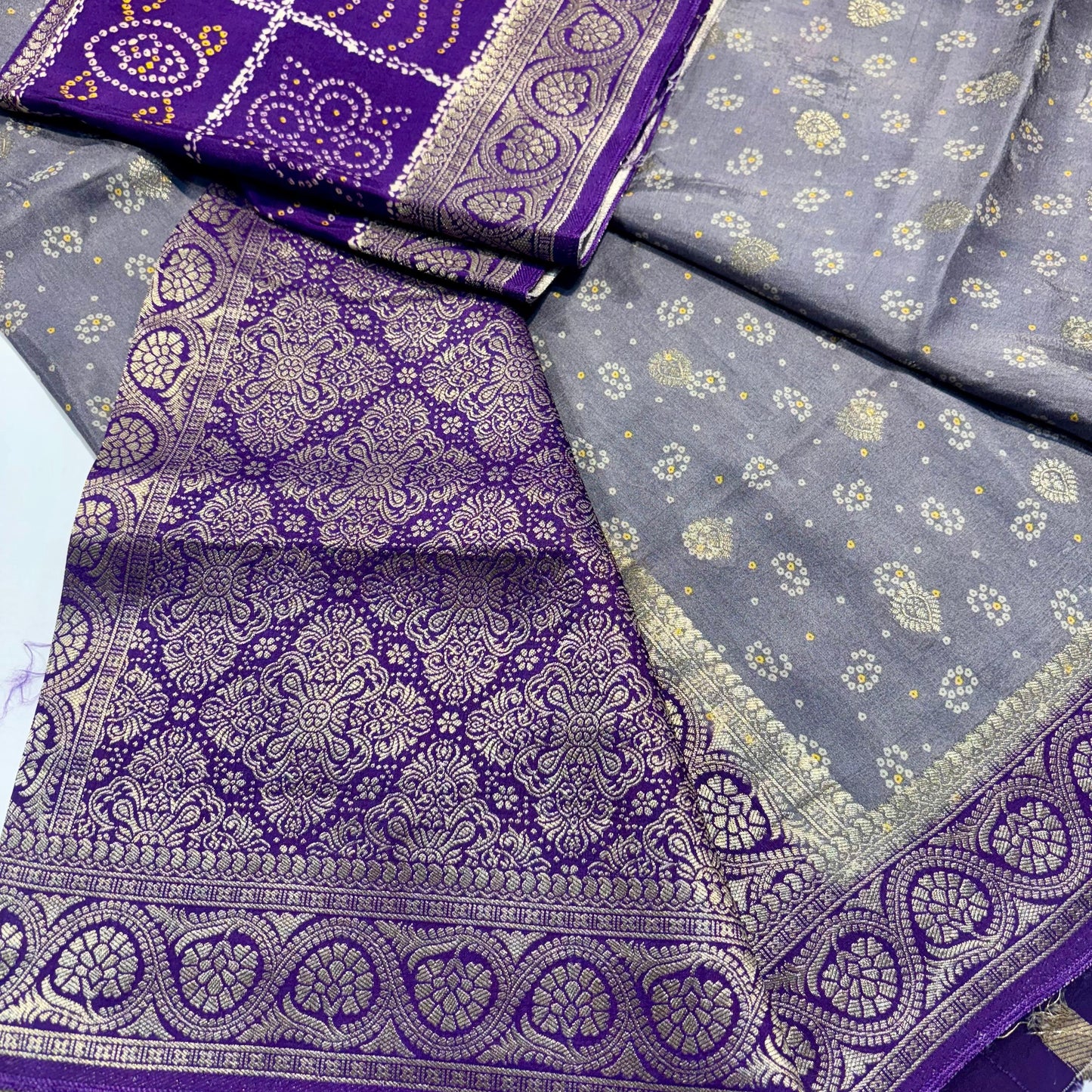 Printed Crepe Silk Saree