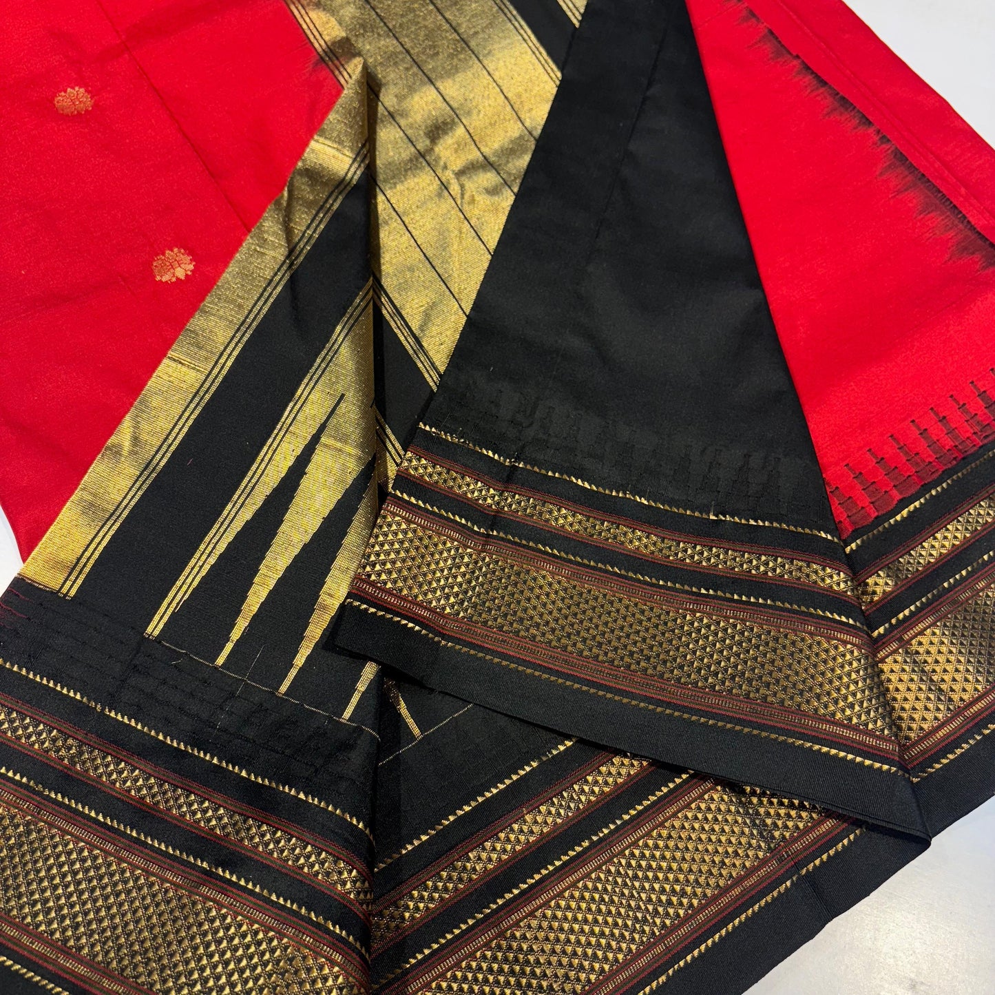 Pure Ilkal Silk Saree