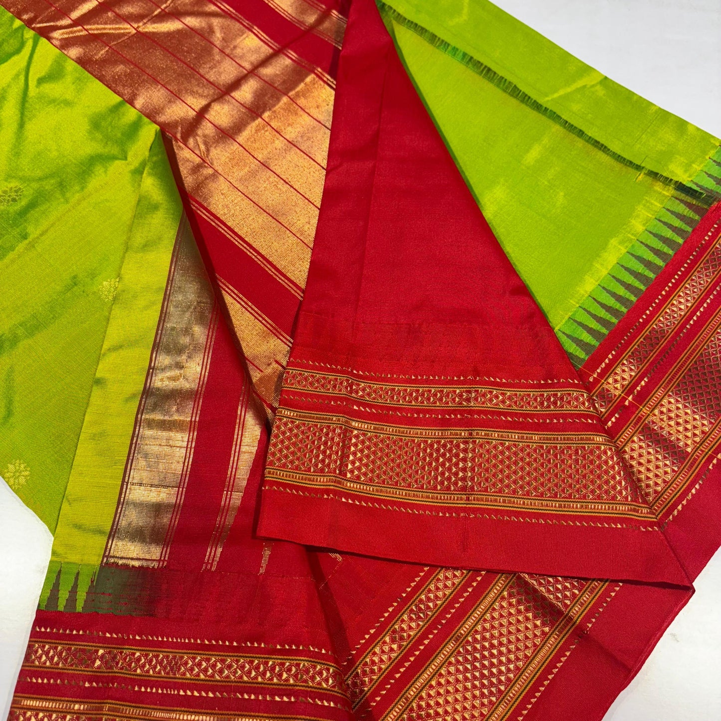 Pure Ilkal Silk Saree
