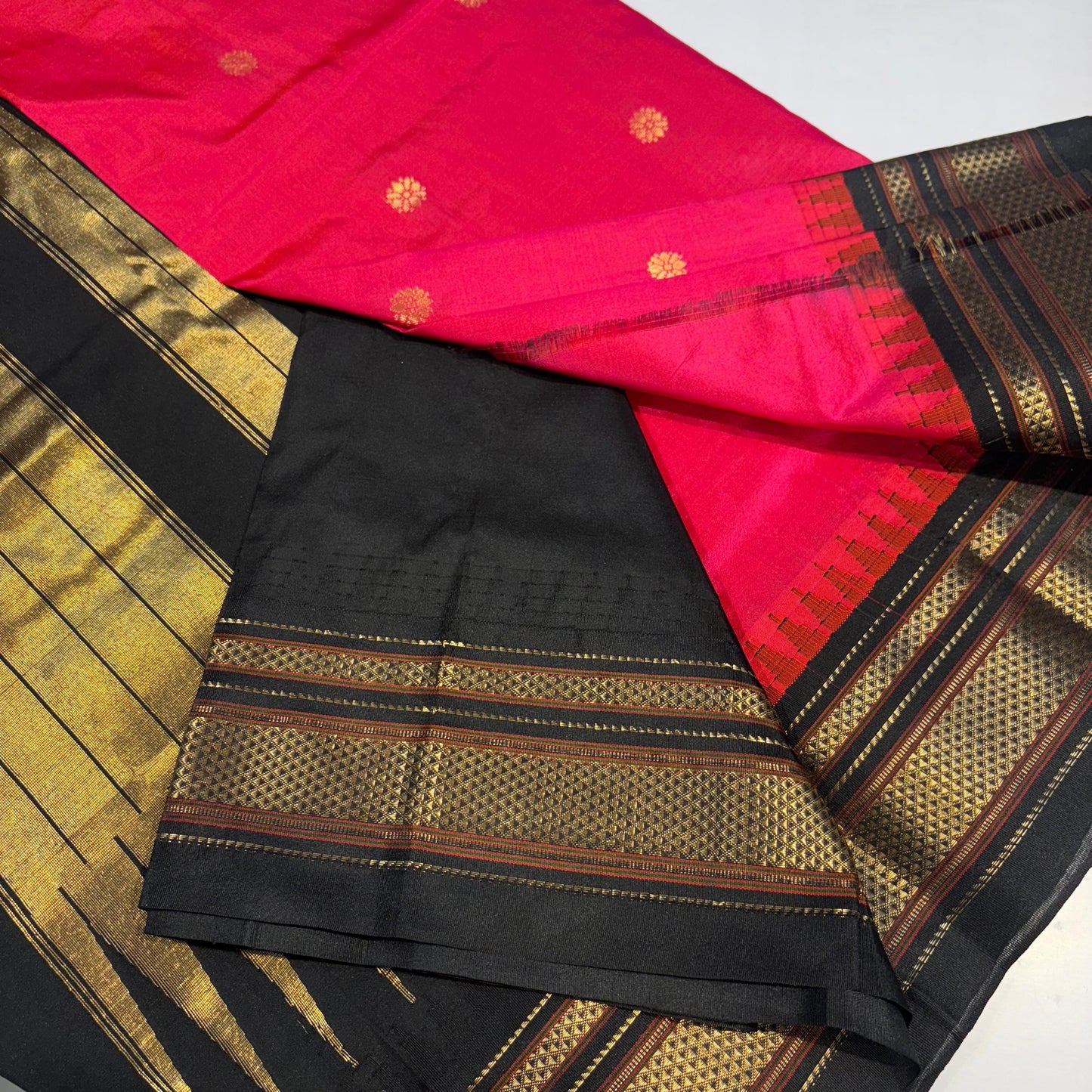 Pure Ilkal Silk Saree
