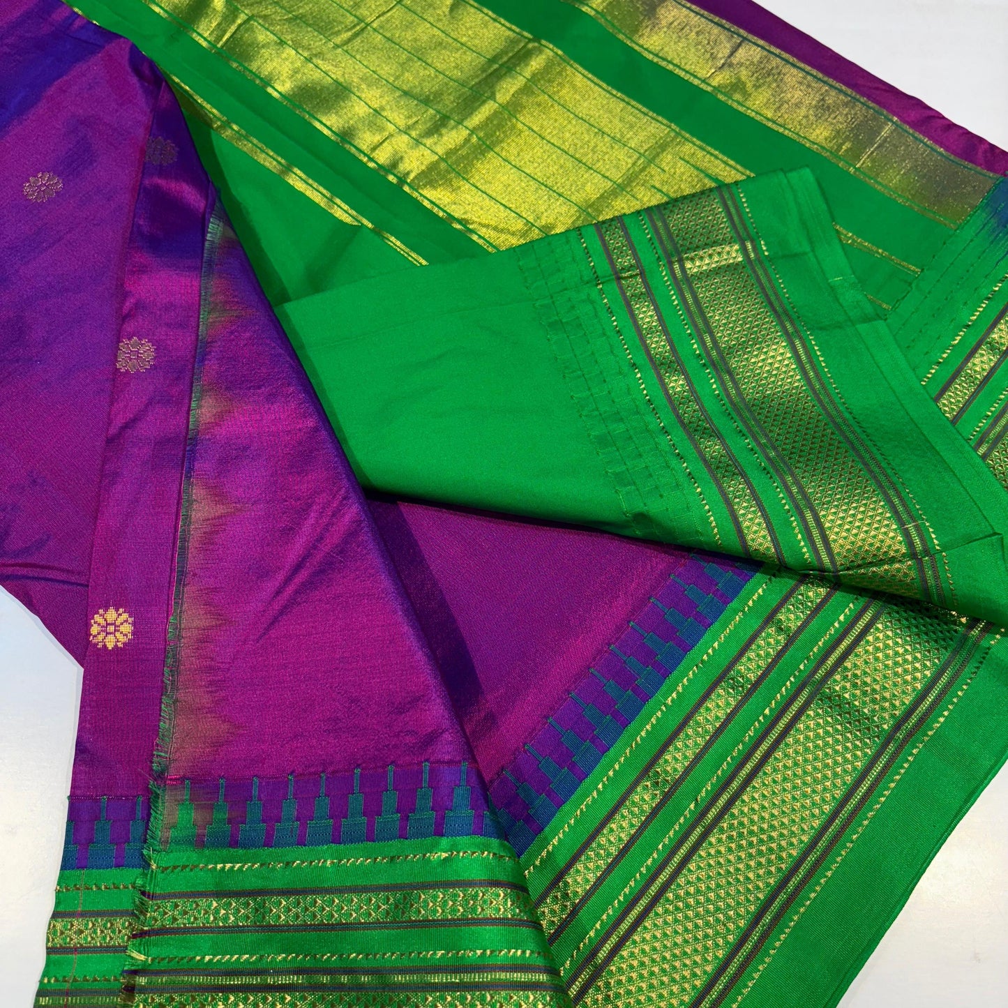 Pure Ilkal Silk Saree