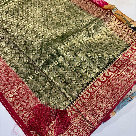 Printed Crepe Silk Saree