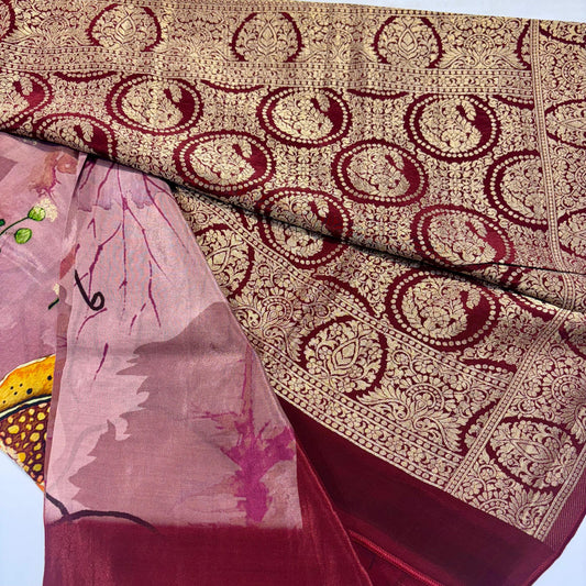 Printed Crepe Silk Saree