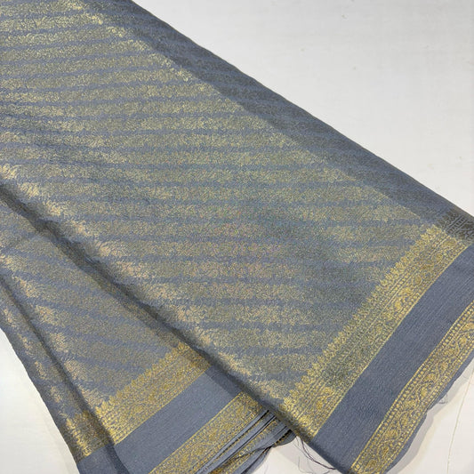 Brocade Semi Mysore Silk Saree