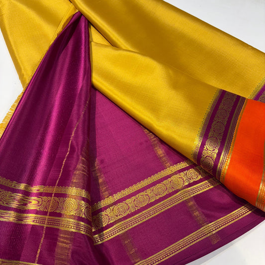 Pure Mysore Silk Saree