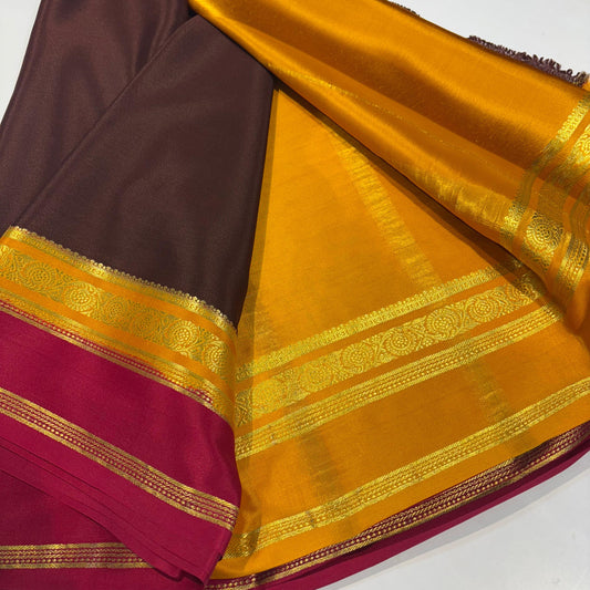 Pure Mysore Silk Saree
