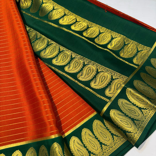 Pure Mysore Silk Saree